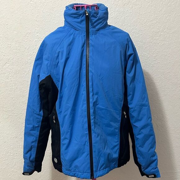 Lands End blue winter ski coat size small - Picture 3 of 16
